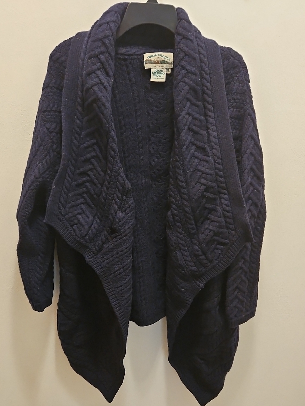 Arancraft Wool Sweater Sz XL